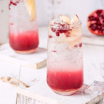 Set De 6 Vasos Vidrio Alto Allegra 470cc