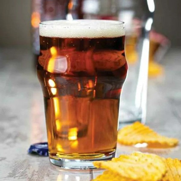 Vaso Vidrio Beer Templado Nonic 285 Cc