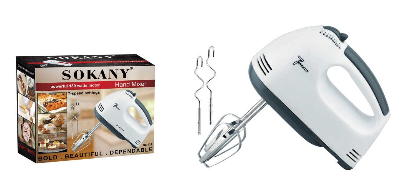 Batidora Eléctrico Cocina 180w Sokany Recetas