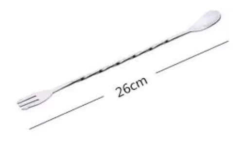 Cuchara Bar Tridente 26 Cm Medida Dash