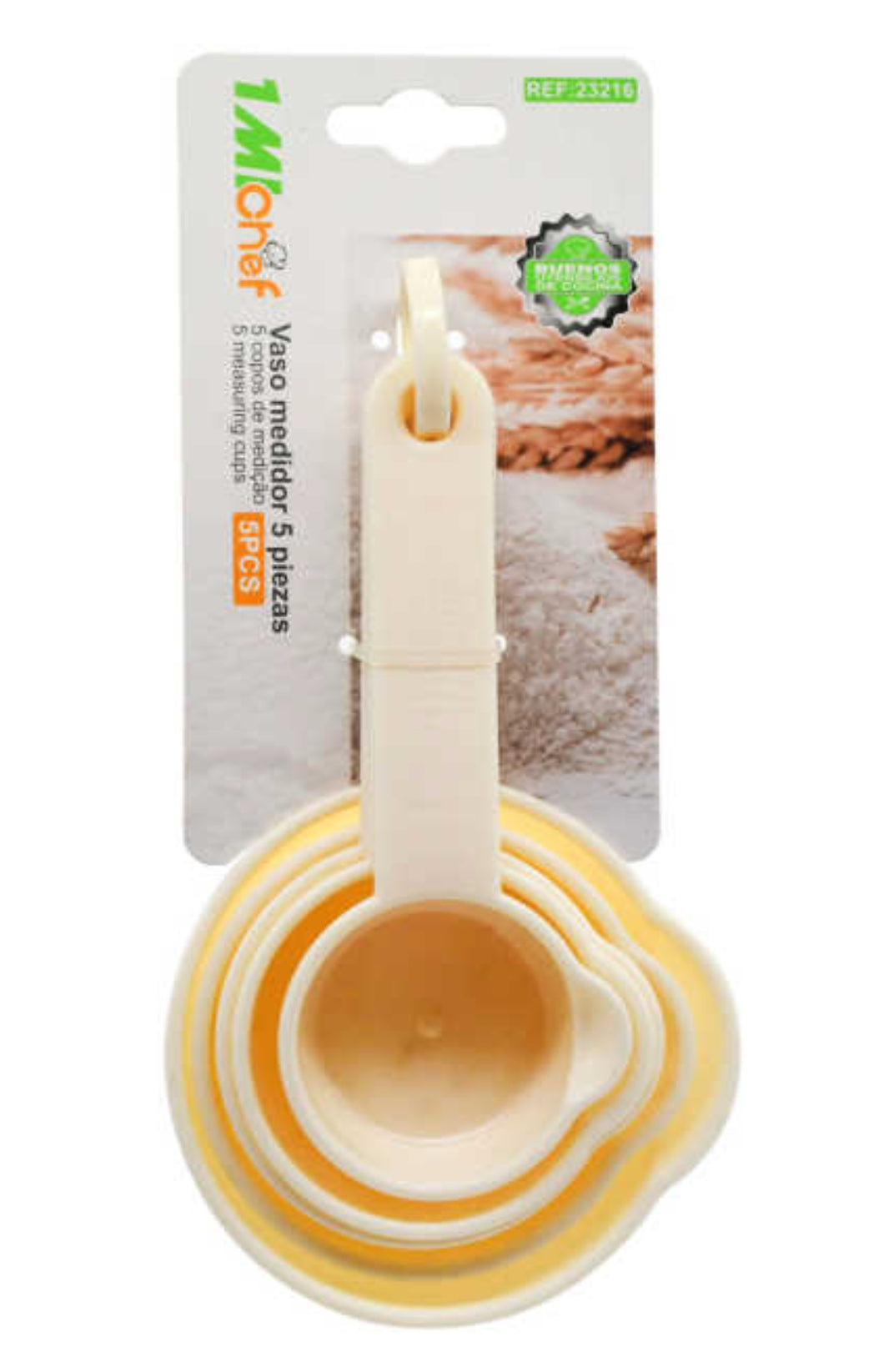 Set de 5 cucharas medidoras