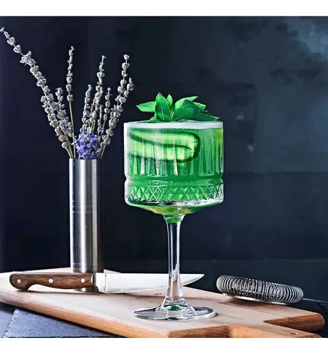 Set de 4 Copas Vidrio Elysia 500cc Elegante