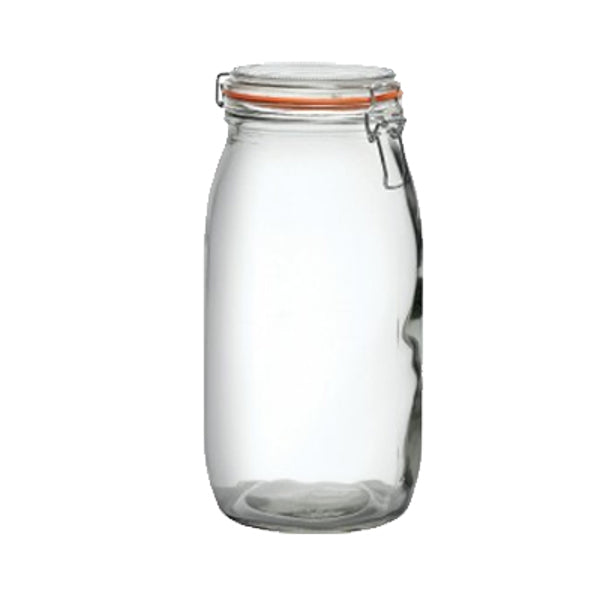Frasco Vidrio Tapa Hermética 3000Cc Utopia