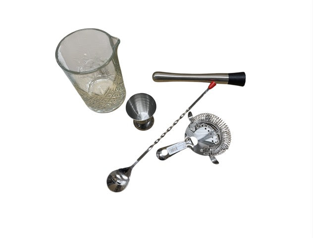 Set mezclador 5 piezas bar cocteleria
