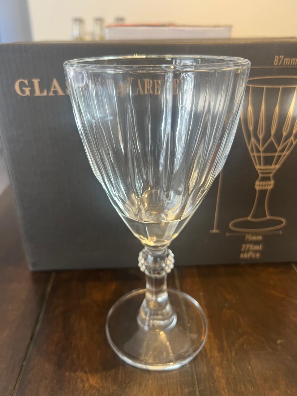 Set De 6 Copas Vintage Catedral 275 M