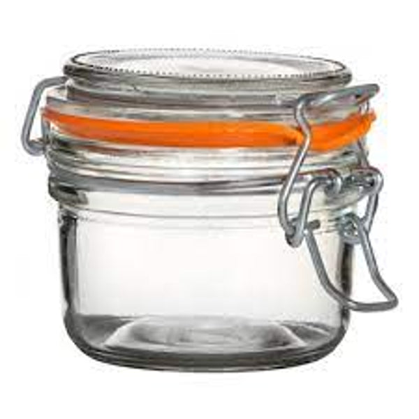 Frasco Vidrio Tapa Hermética 125Cc Utopia