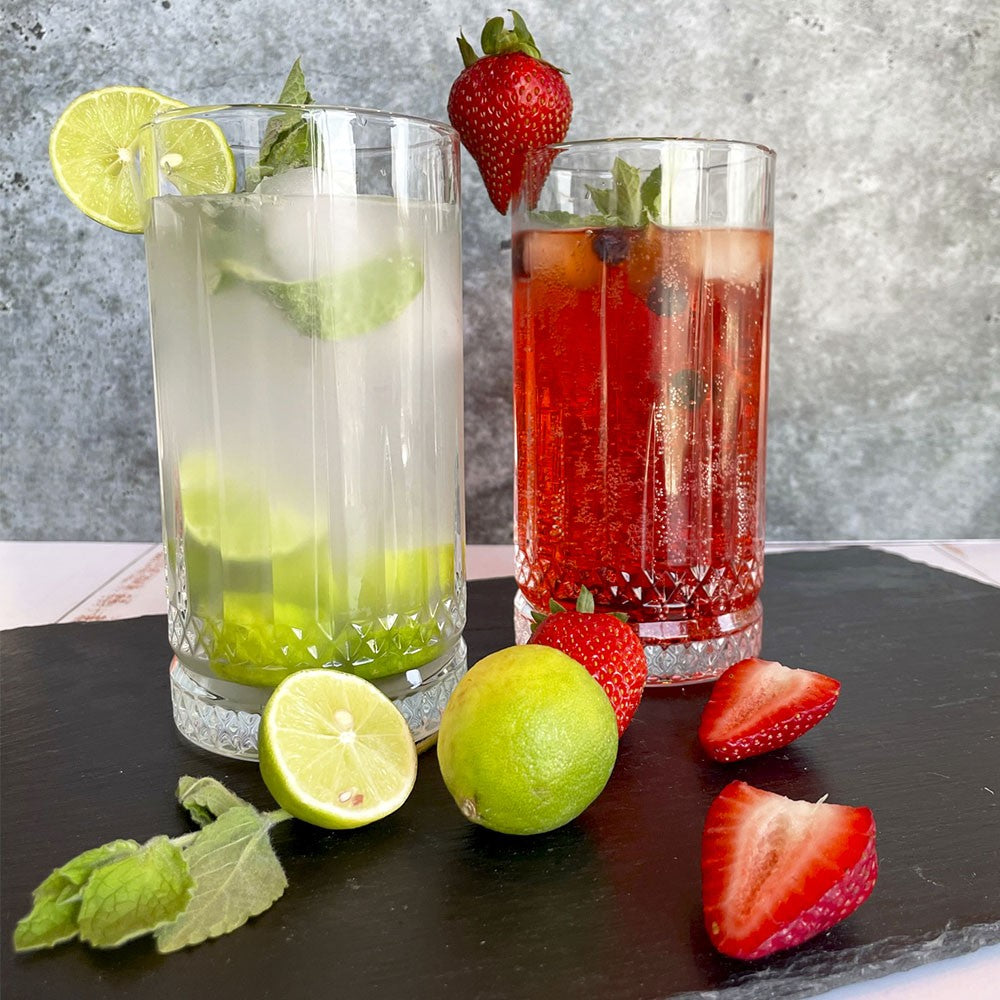 Set 6 Vasos Alto Alysa 460 Cc Pisco Trago Largo