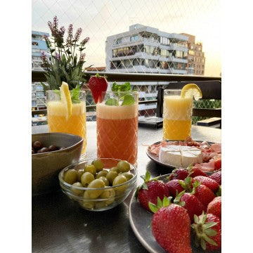 Set 6 Vasos Alto Time 460 Cc Pisco Trago Largo