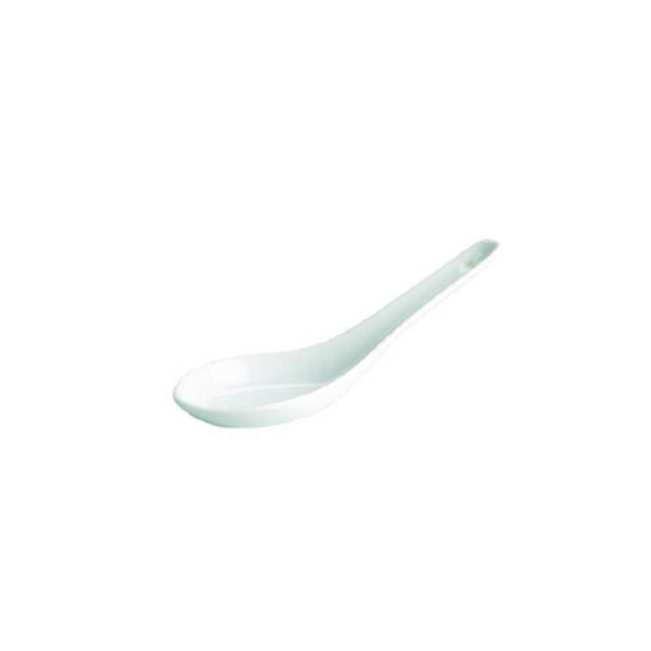 Cuchara Coctel Porcelana Blanca 12,5cm Set 5