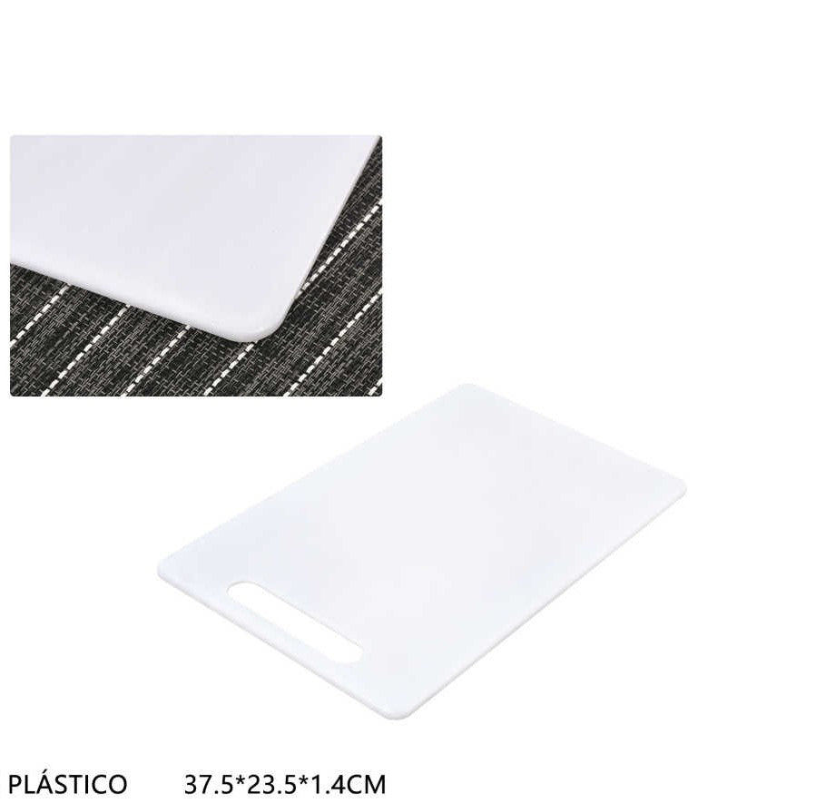 Tabla De Cortar Plástica Alimentos 37,5x23,5x1,4cm Cocina