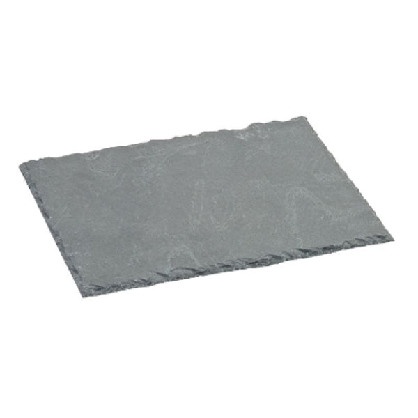 Plato Rectangular Piedra Pizarra 21x18Cm