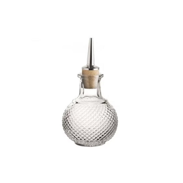 Botella Vidrio Redonda Con Dosificador 160cc Dante Dash