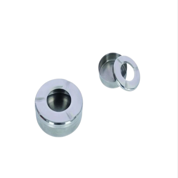 Set de 2 Porta cenizas De Acero Inoxidable 9 Cm