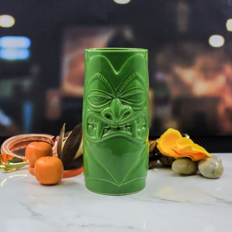 Vaso Tiki Rangatira 650 Cc Cerámica