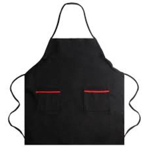 Delantal Clásico Para Asar Negro Parrilla Chef Asador