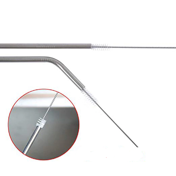 Set Bombilla Acero Inox Recta 26,5 Cm X 6Mm