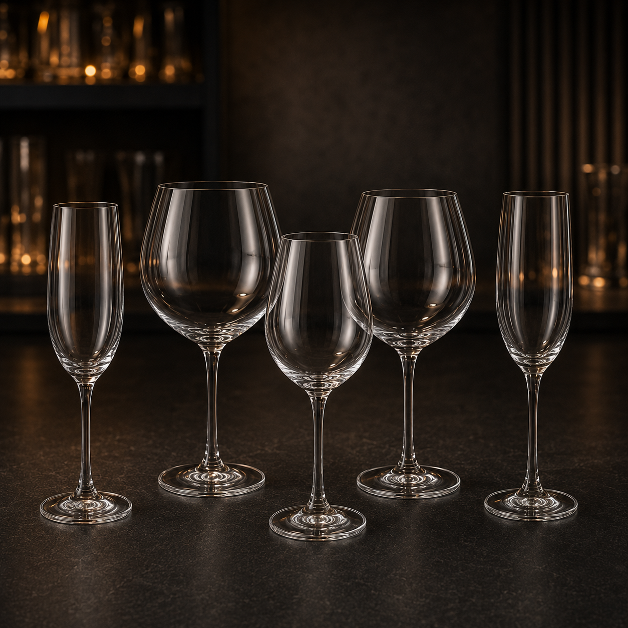 Copas de vino y espumante para restaurantes y hogar en Chile