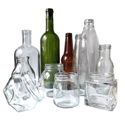 Frasco de Vidrio y Botellas