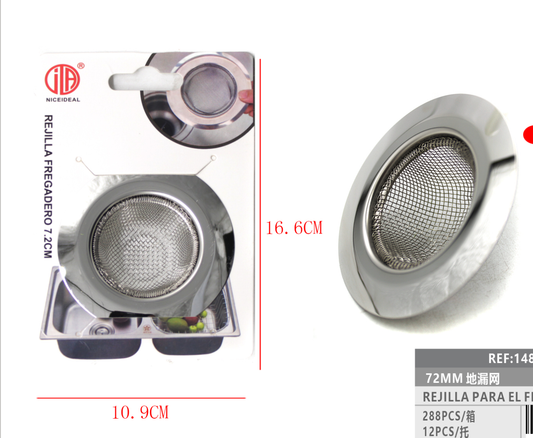Rejilla Para fregadero 16.6 Cm Acero