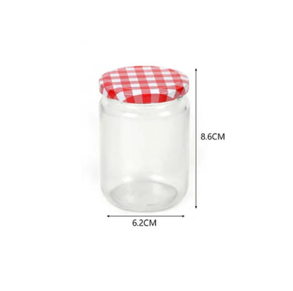 Frasco De Vidrio Con Tapa 150ml