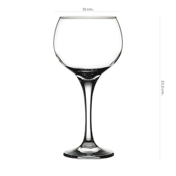 Set De 6 Copas Vidrio Balon Ambassador 790cc