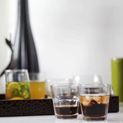 Vaso Vidrio Bajo Templado Casablanca 208Cc Pasabahce