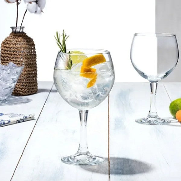 Copa Vidrio Balón Templada Moda 570cc Pasabahce