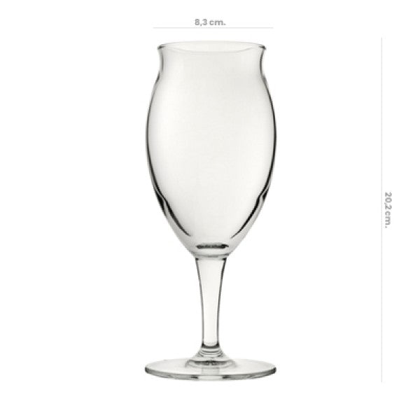 Copa Vidrio Cerveza 410cc Pasabahce