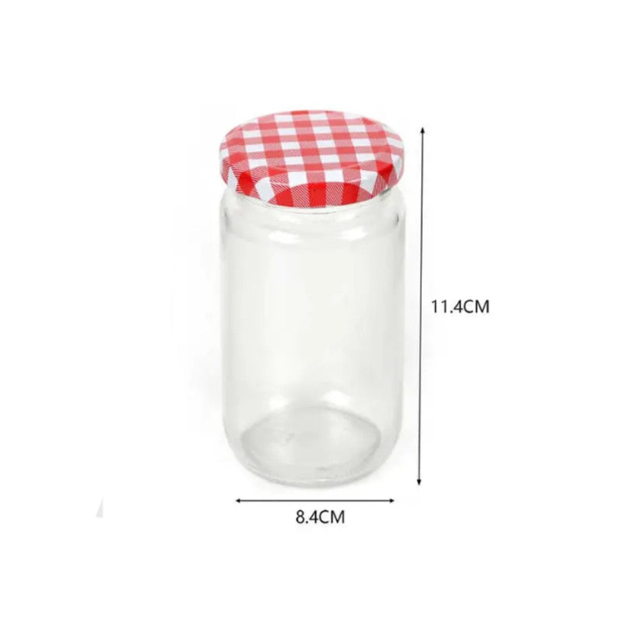 Frasco De Vidrio Con Tapa 240ml