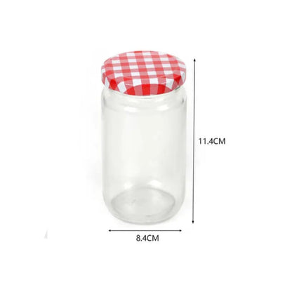 Frasco De Vidrio Con Tapa 240ml