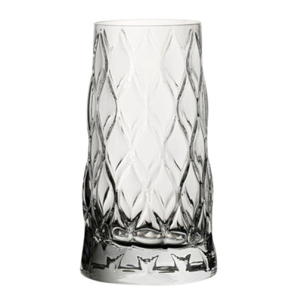 Set de 6 Vasos Vidrio Alto 450cc Leafy