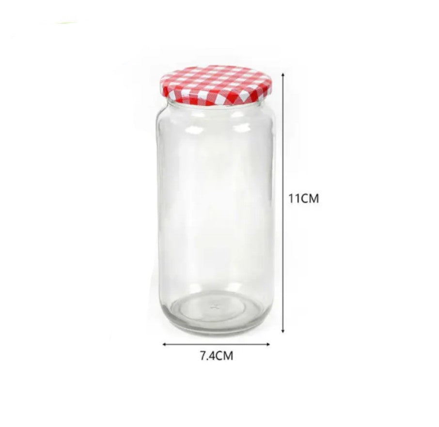 Frasco De Vidrio Con Tapa 450ml