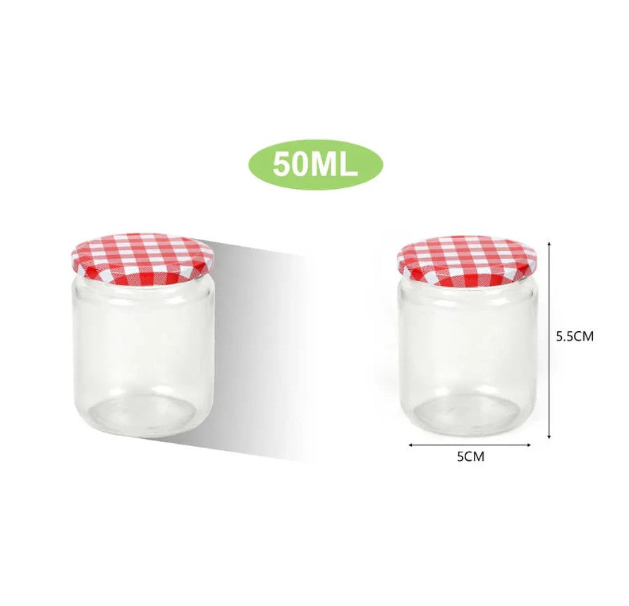 Frasco De Vidrio Con Tapa 150ml