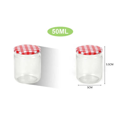 Frasco De Vidrio Con Tapa 150ml