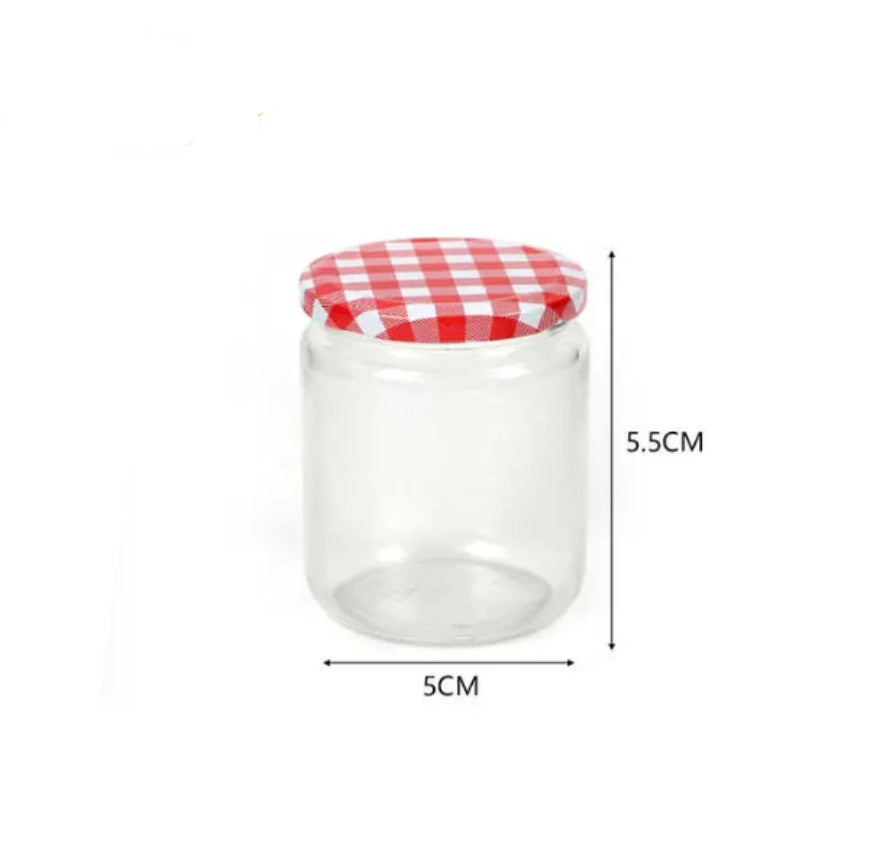 Frasco De Vidrio Con Tapa 150ml