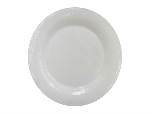 Plato Redondo Blanco 9 Ceramica 23 Cm