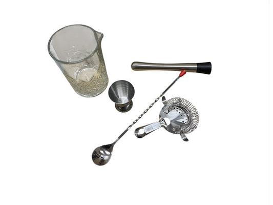 Set mezclador 5 piezas bar cocteleria