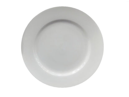 Plato Redondo Blanco 10.5 Ceramica 27 Cm