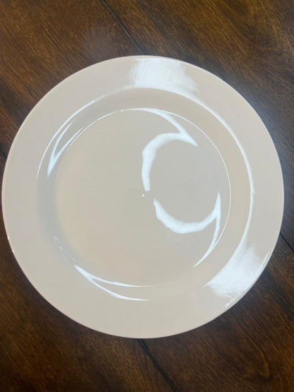 Plato Redondo Blanco 9 Ceramica 23 Cm