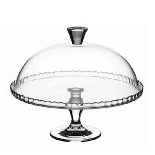 Tortero Pedestal Con Domo De Vidrio 32Cm Pasabahce