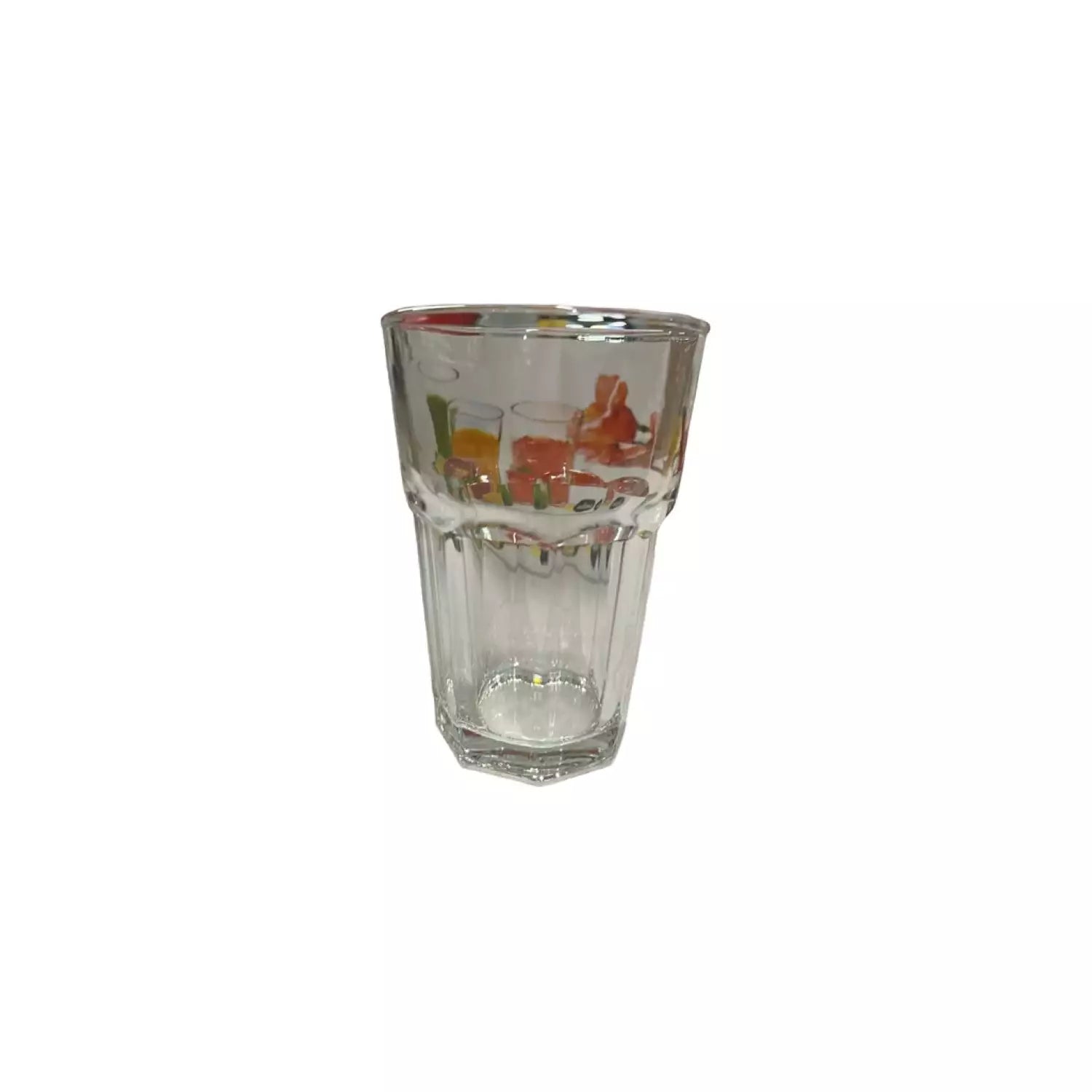 Set De Vasos De Vidrio Para Jugos 340ml