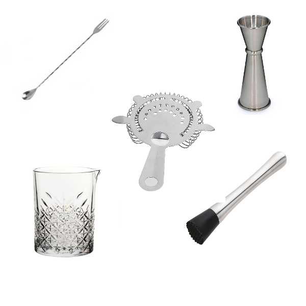 Set Mezclador Coctel Pro 5 Piezas