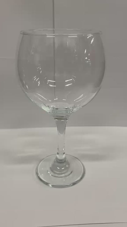 Copa Vidrio Cubata Burgundy 630cc