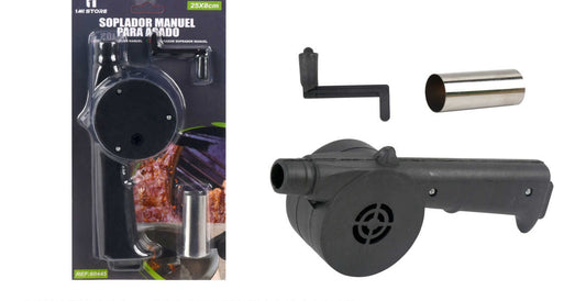 Soplador Manual Para Parrilla Carbón Asados Soplador Cocina