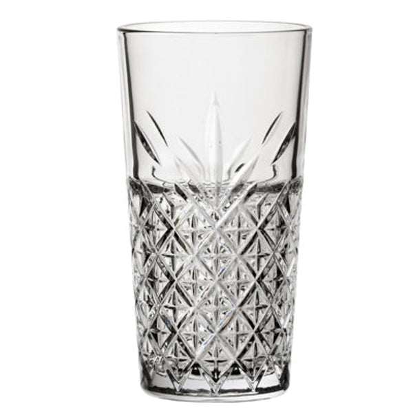 Set 6 Vasos Vidrio Alto Apilable Timeless 360Cc