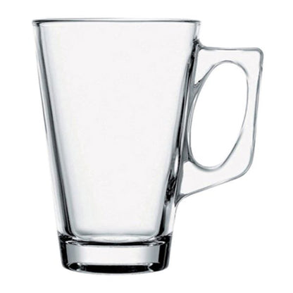 Vaso Vidrio Con Asa Café Templado Vela 250cc Pasabahce