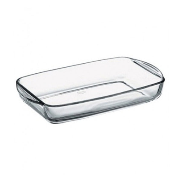 Asadera Vidrio Rectangular 30x20x7Cm Pasabahce