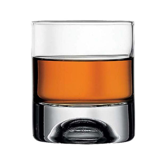 Set De 12 Vasos  Vidrio Holiday Fondo Grueso Alto 205 CC