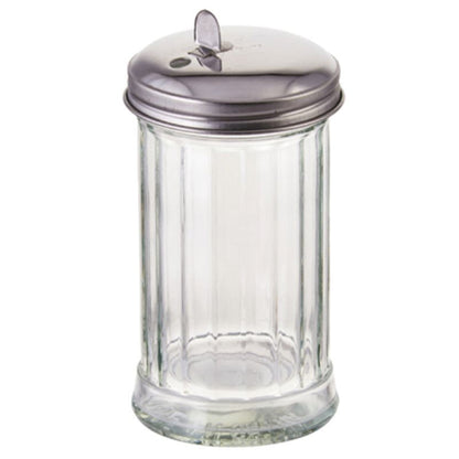 Azucarero Vidrio Tapa Metálica 12 Oz Winco