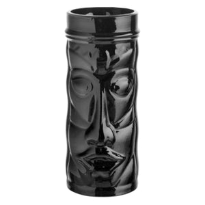 Vaso Vidrio Alto Tahiti Negro 450Cc